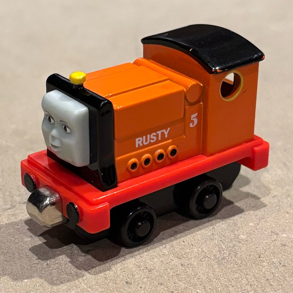 Thomas & Friends Rusty Tank Engine Diecast Metal Orange #5